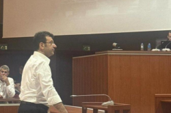 Imamoglu speaks in court against Erdogan over the diploma issue. Applause and chants from